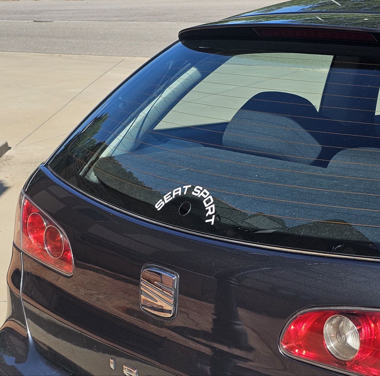 Pegatina SEAT SPORT - Luna trasera