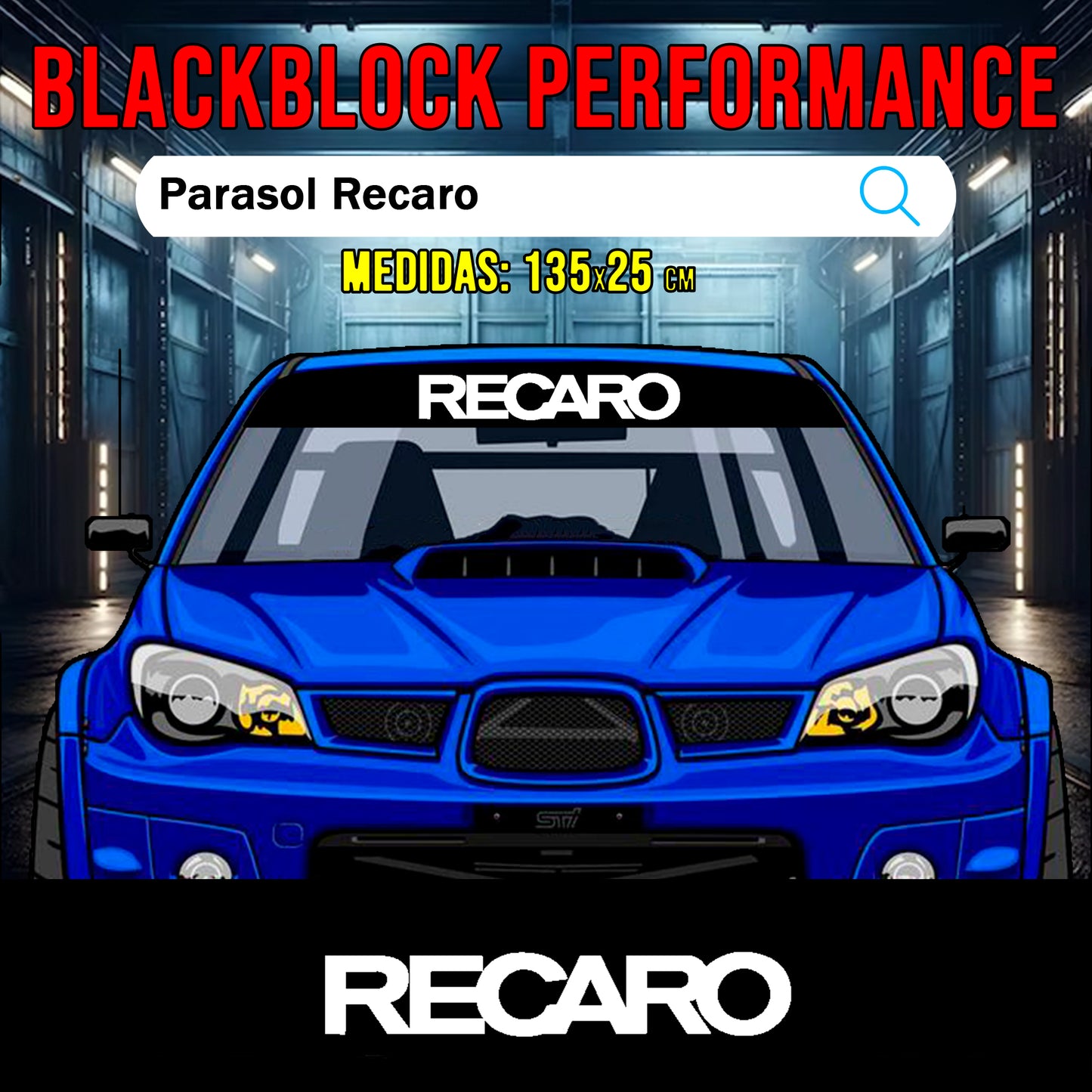 Parasol vinilo RECARO