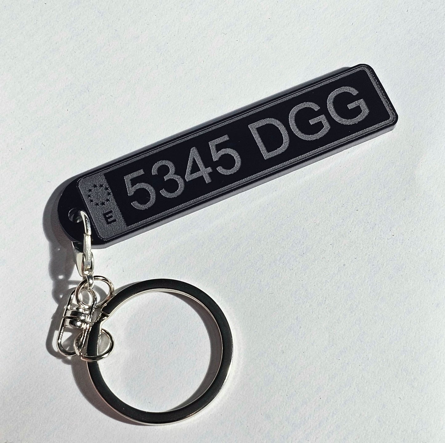 Llavero MATRICULA personalizado!