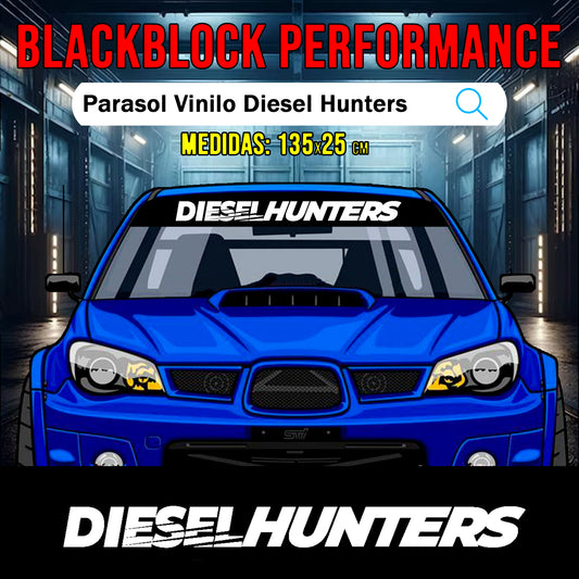 Parasol vinilo Diesel Hunters