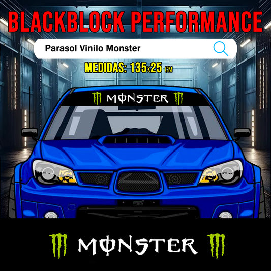 Parasol vinilo Monster