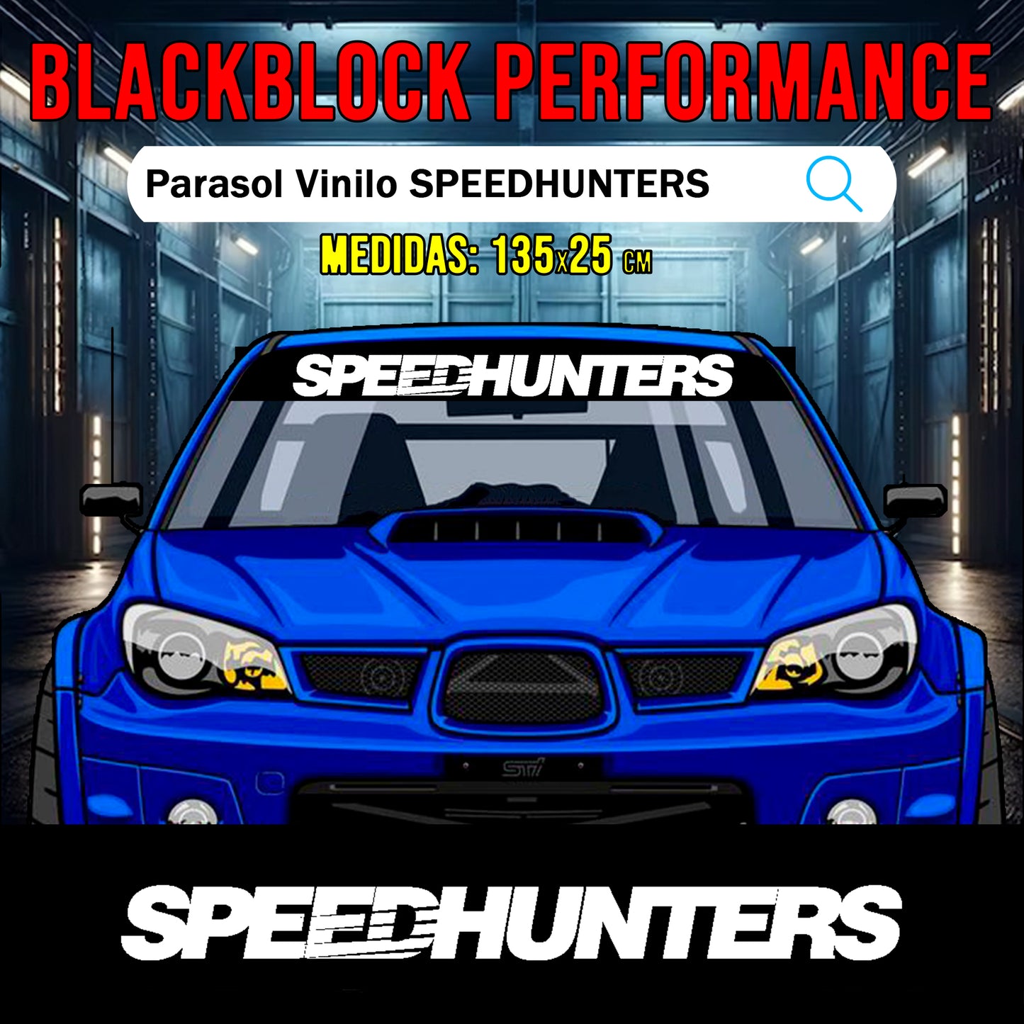 Parasol vinilo Speedhunters