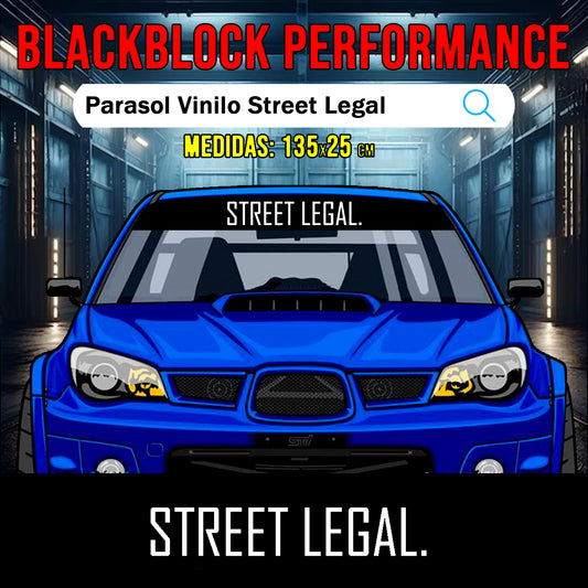 Parasol vinilo Street Legal