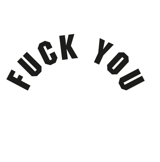 Pegatina FOCKYOU - Luna trasera