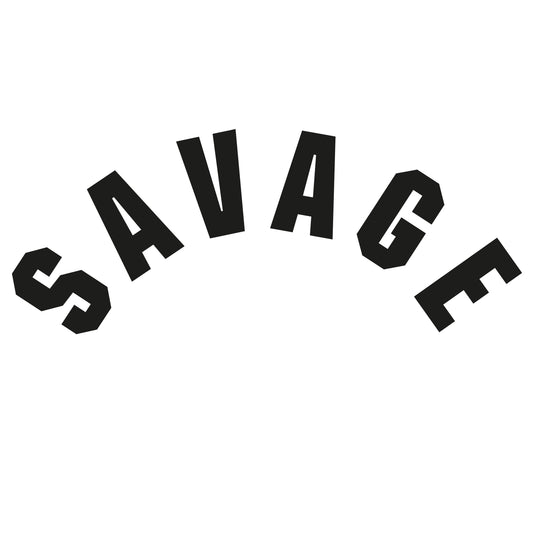 Pegatina SAVAGE - Luna trasera